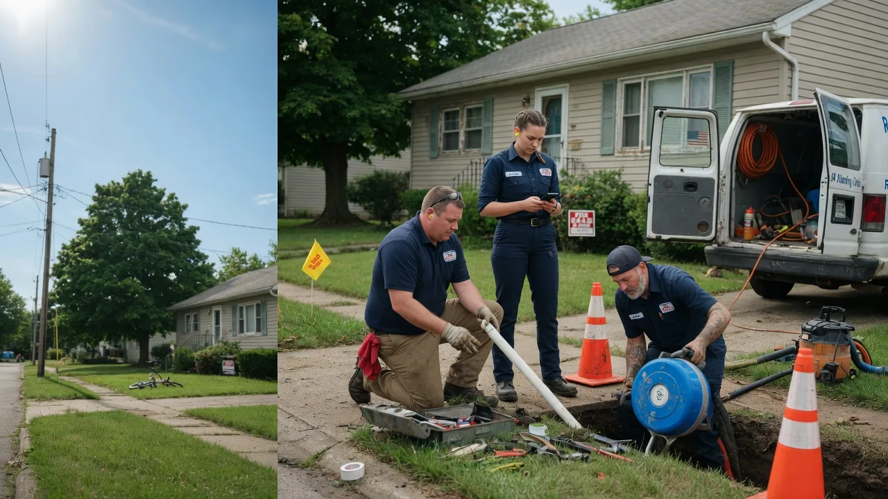 Sewer Line Repair in Lower Peach Tree, AL near me